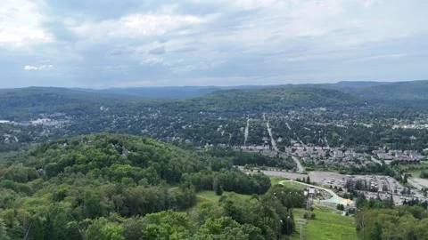 From skylift to skyline Stock Footage 281305246