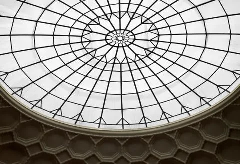 Skylight as architectural design Stock Photos