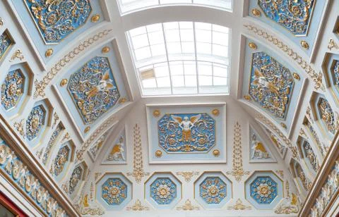 Skylight in Hermitage 스톡 사진