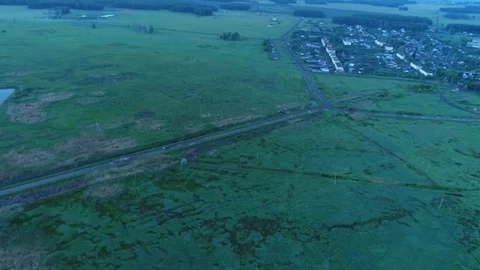 Skyline after sunset Stock Footage 91622510