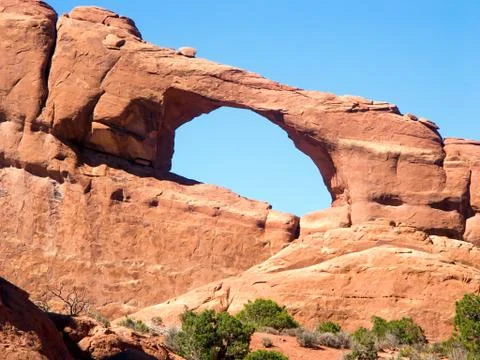 Skyline Arch Stock Photos