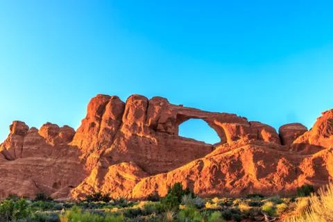 Skyline Arch Stock Photos