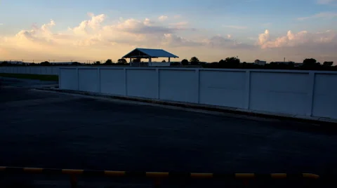 Skyline are dark. Timelapse. Stock-Footage 44070001