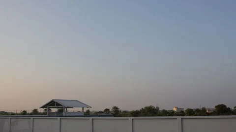 Skyline are dark. Timelapse. Stock Footage 45906274