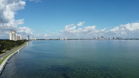 SkyLine Ascending Raw 4K Stock Footage 260018726