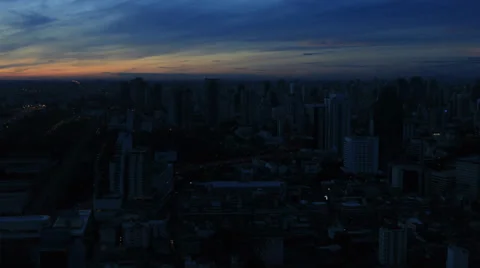 Skyline of bangkok Stock Footage 27472443