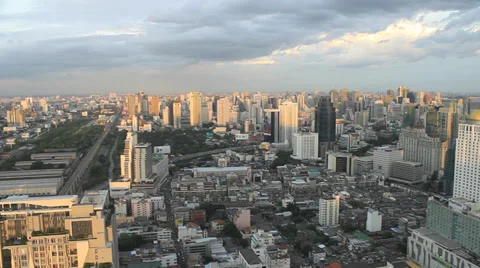 Skyline of bangkok Vídeos de archivo 27473210