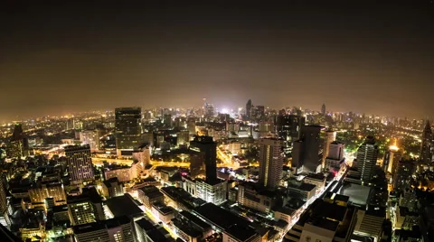 Skyline of Bangkok Video stock 63185370
