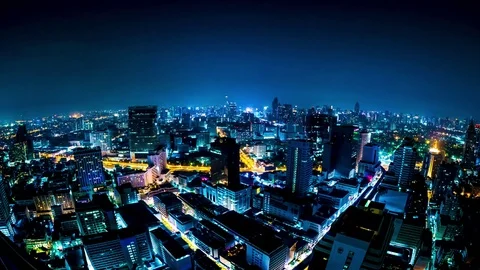 Skyline of Bangkok Stock-Footage 73837298