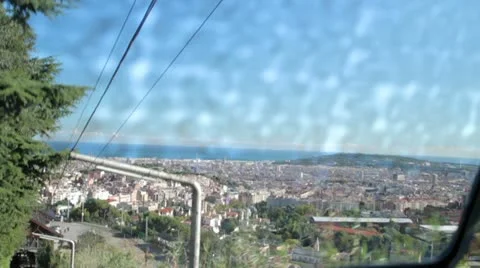 Skyline Barcelona Stock Footage 12374021