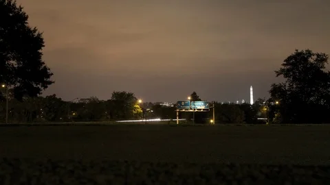 Skyline of Capitol and Traffic Video stock 74855398