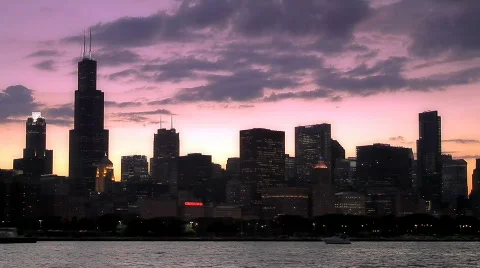 Skyline Closeup Видео 744407