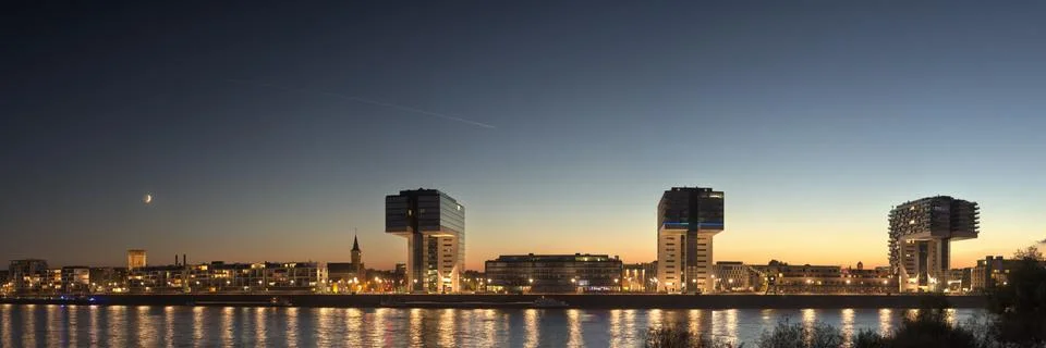 Skyline of Cologne Stock Photos