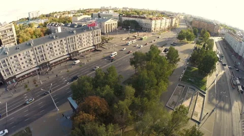 Skyline of downtown Stock Footage 62334650