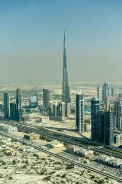 Skyline Dubai, UAE Stock Photos