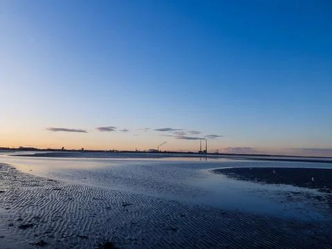 Skyline at Dusk Stock Photos