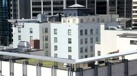Skyline elevator lift 2 - 550D Stock Footage 798160