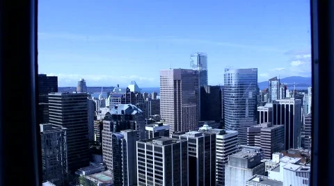 Skyline elevator lift 3 - 550D Stock Footage 798106