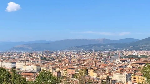 Skyline of Florence, Tuscany, Italy Video stock 116182053