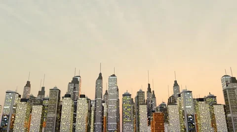 Skyline Stock Footage 49325582