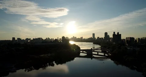 Skyline Video stock 122577878