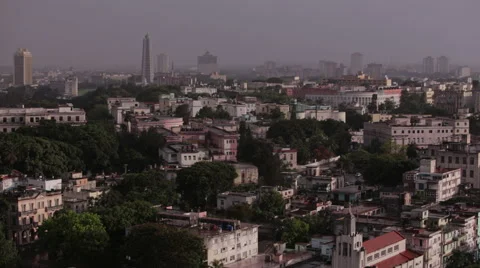Skyline of Havana Stock Footage 42929063