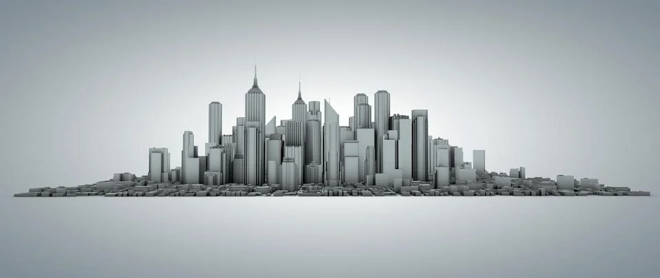 Skyline Stock Illustration