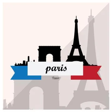 Skyline Illustrazione stock