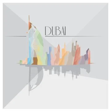 Skyline Ilustración de archivo