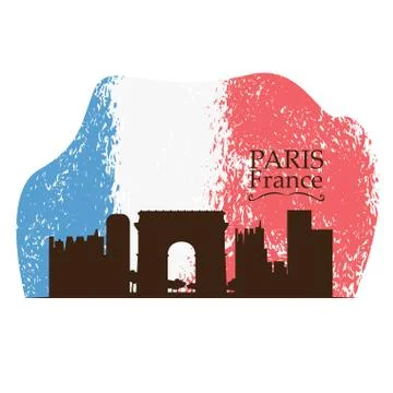 Skyline Illustrazione stock