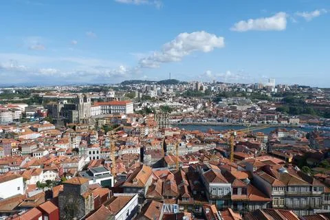 Skyline of Lisbon Stock Photos