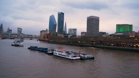 Skyline Of London 2 Video stock 104518253