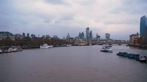 Skyline Of London Stock Footage 104518658