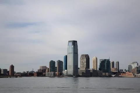 Skyline of manhattan Stock Photos