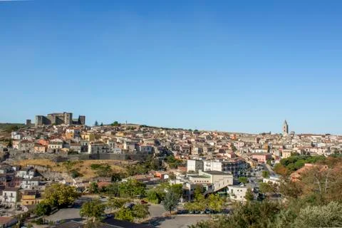Skyline of Melfi Stock Photos