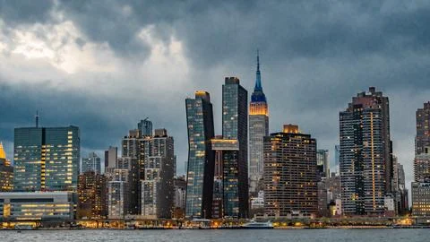 Skyline Midtown Stock Photos