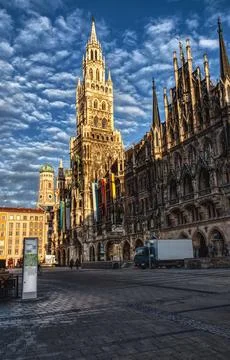 Skyline of Munich Foto stock