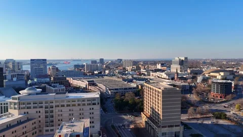 Skyline - Norfolk, VA Video stock 336363719