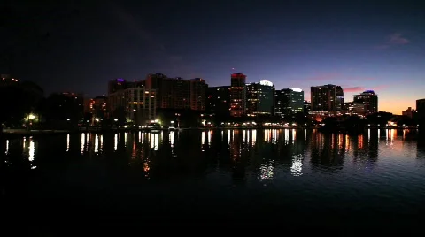 Skyline pan Stock Footage 661576