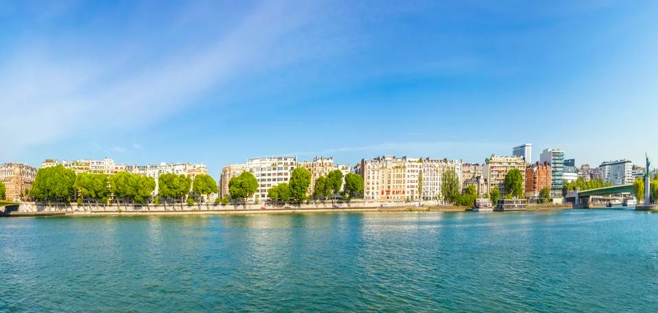 Skyline of Paris Foto stock