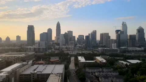 Skyline Reverse Video stock 162594029