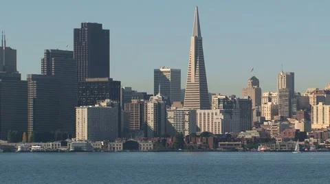 Skyline San Francisco Stock Footage