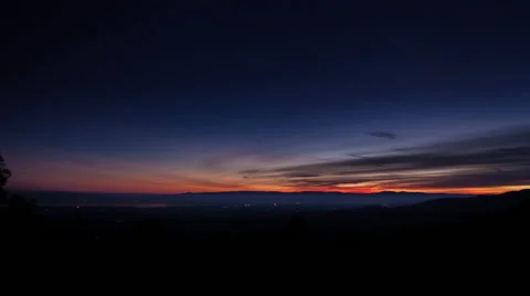 Skyline Sunrise  4k Video stock 40052569