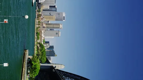 Skyline of Sydney CBD Video stock 51842938