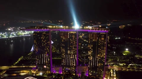 Skyline Symphony: A Visual Delight Stock Footage 274558077