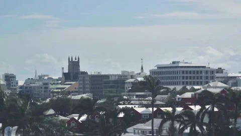 Skyline Time Lapse Stock Footage 135831131