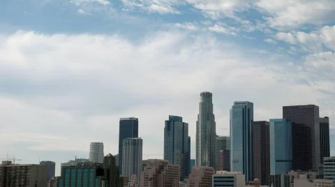 Skyline Time Lapse HD Video stock 276715
