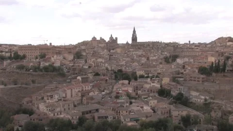 Skyline of Toledo Stock Footage 196802338