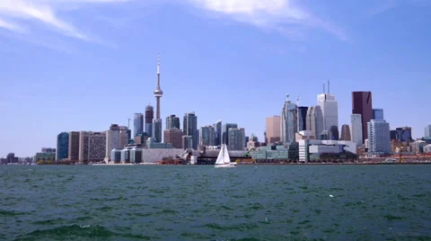 Skyline - Toronto Canada Stock Footage 37989548