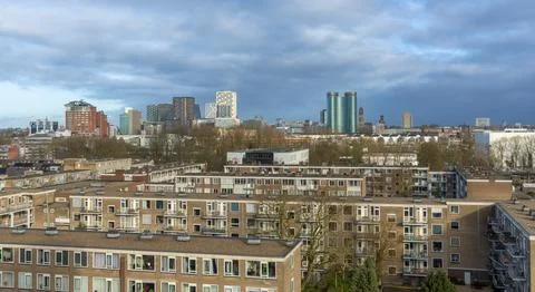 Skyline Utrecht Stock Photos